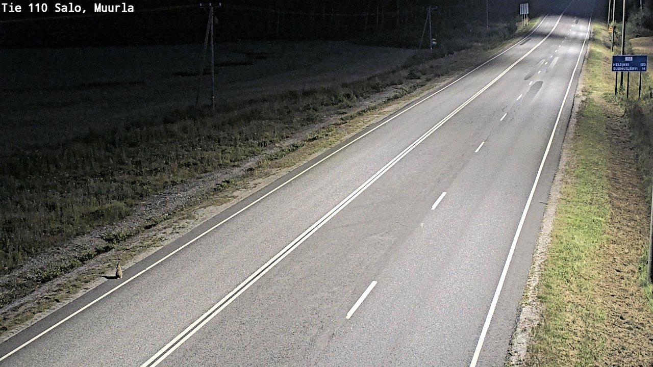 Kelikamerat Kuva Tie 110 Salo, Muurla, Salo, Varsinais-Suomi