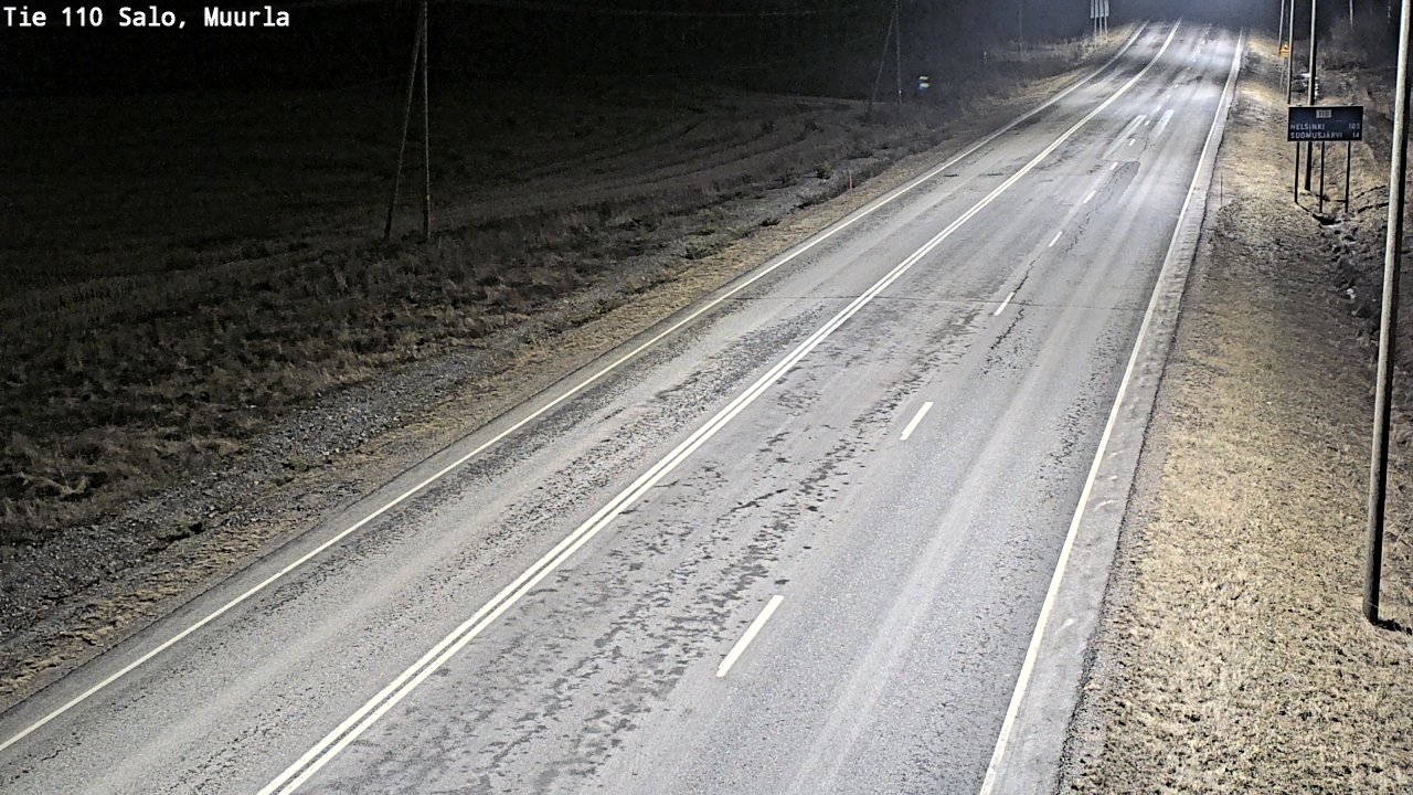 Kelikamerat Kuva Tie 110 Salo, Muurla, Salo, Varsinais-Suomi