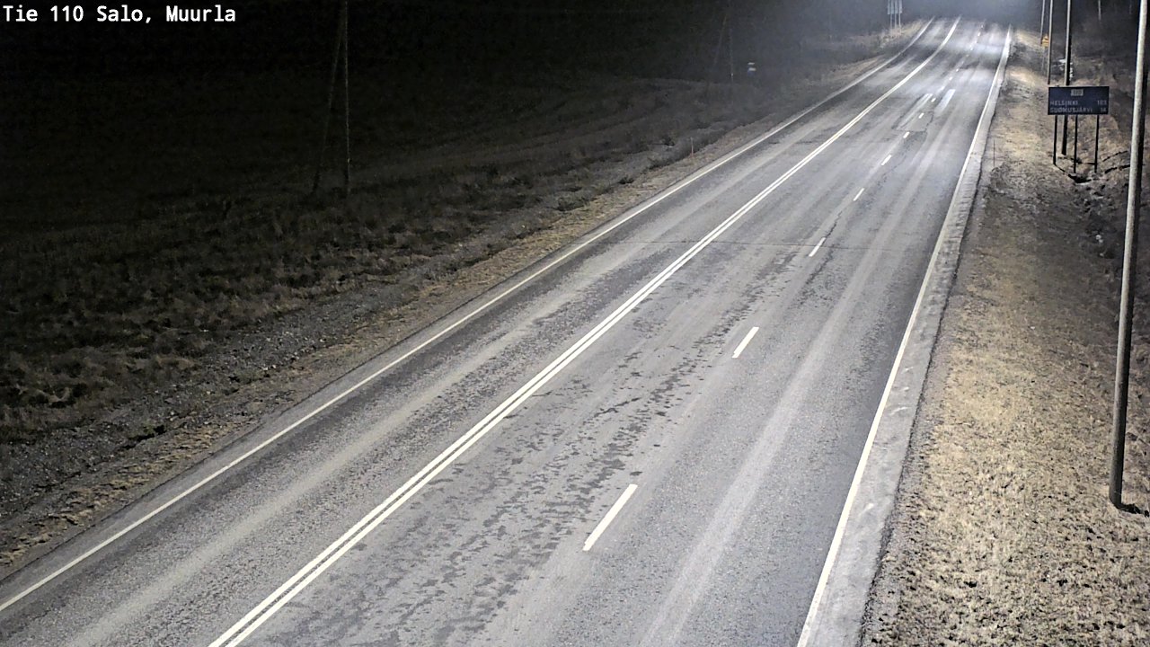 Kelikamerat Kuva Tie 110 Salo, Muurla, Salo, Varsinais-Suomi