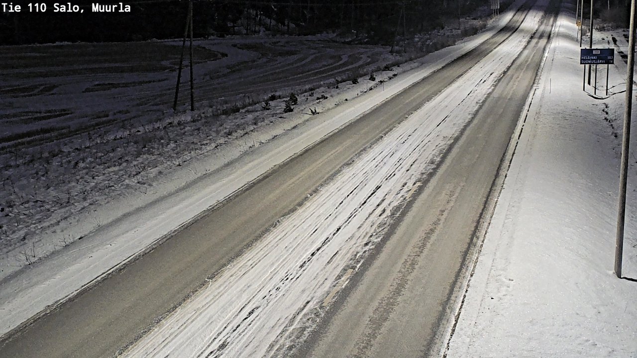 Kelikamerat Kuva Tie 110 Salo, Muurla, Salo, Varsinais-Suomi