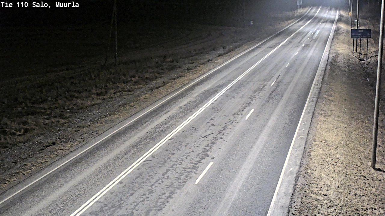 Kelikamerat Kuva Tie 110 Salo, Muurla, Salo, Varsinais-Suomi