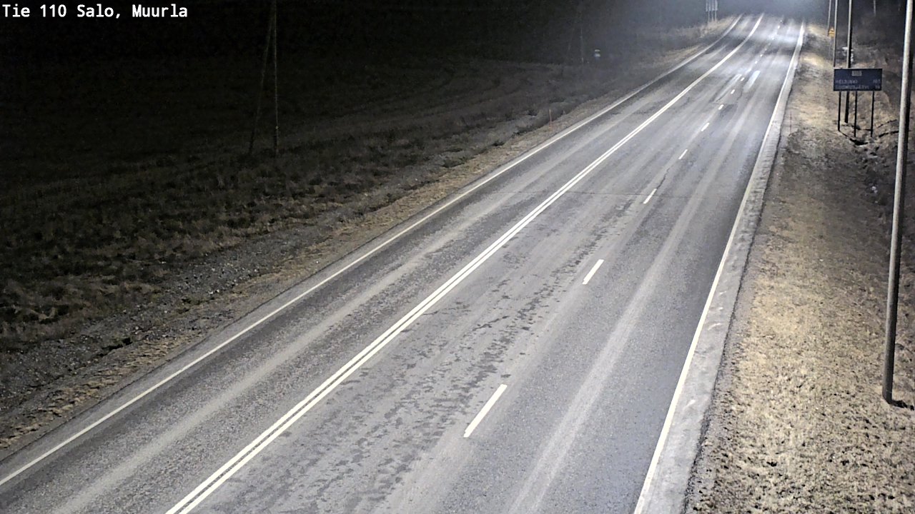 Kelikamerat Kuva Tie 110 Salo, Muurla, Salo, Varsinais-Suomi