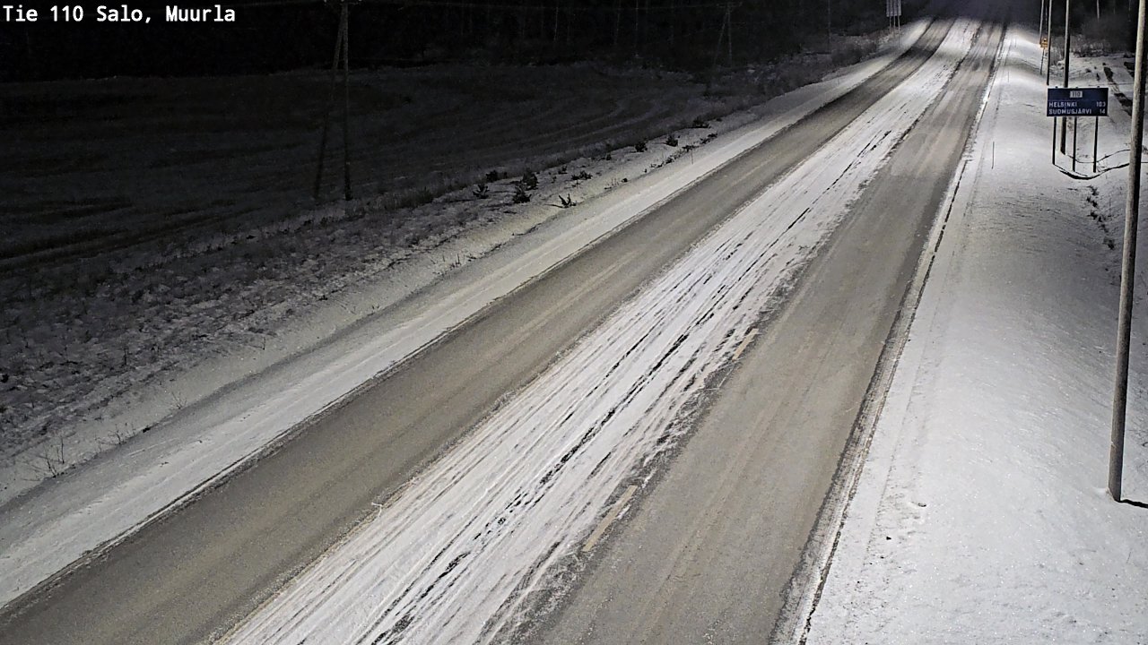 Kelikamerat Kuva Tie 110 Salo, Muurla, Salo, Varsinais-Suomi