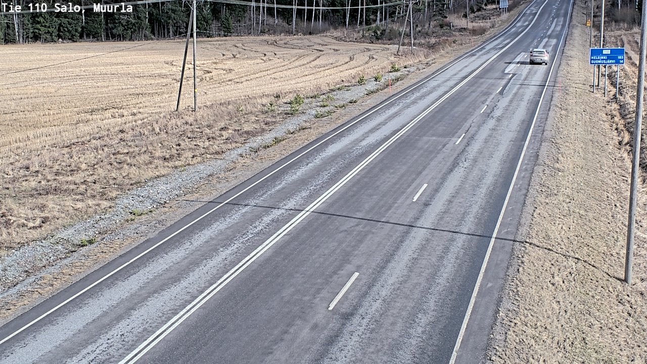 Kelikamerat Kuva Tie 110 Salo, Muurla, Salo, Varsinais-Suomi