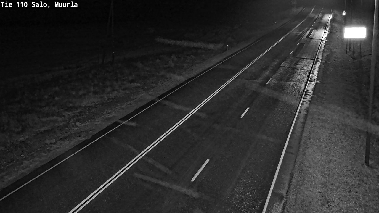 Weather Camera Image Väg 110 Salo, Muurla, Salo, Varsinais-Suomi