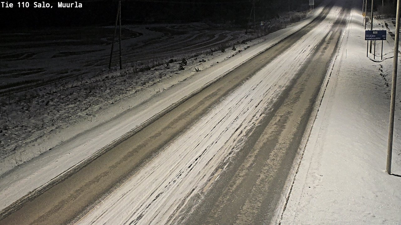 Kelikamerat Kuva Tie 110 Salo, Muurla, Salo, Varsinais-Suomi