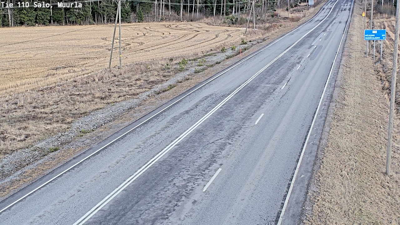 Kelikamerat Kuva Tie 110 Salo, Muurla, Salo, Varsinais-Suomi