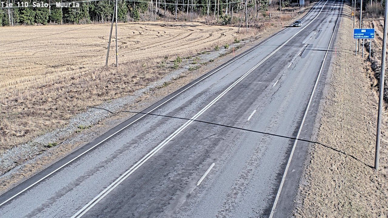 Kelikamerat Kuva Tie 110 Salo, Muurla, Salo, Varsinais-Suomi