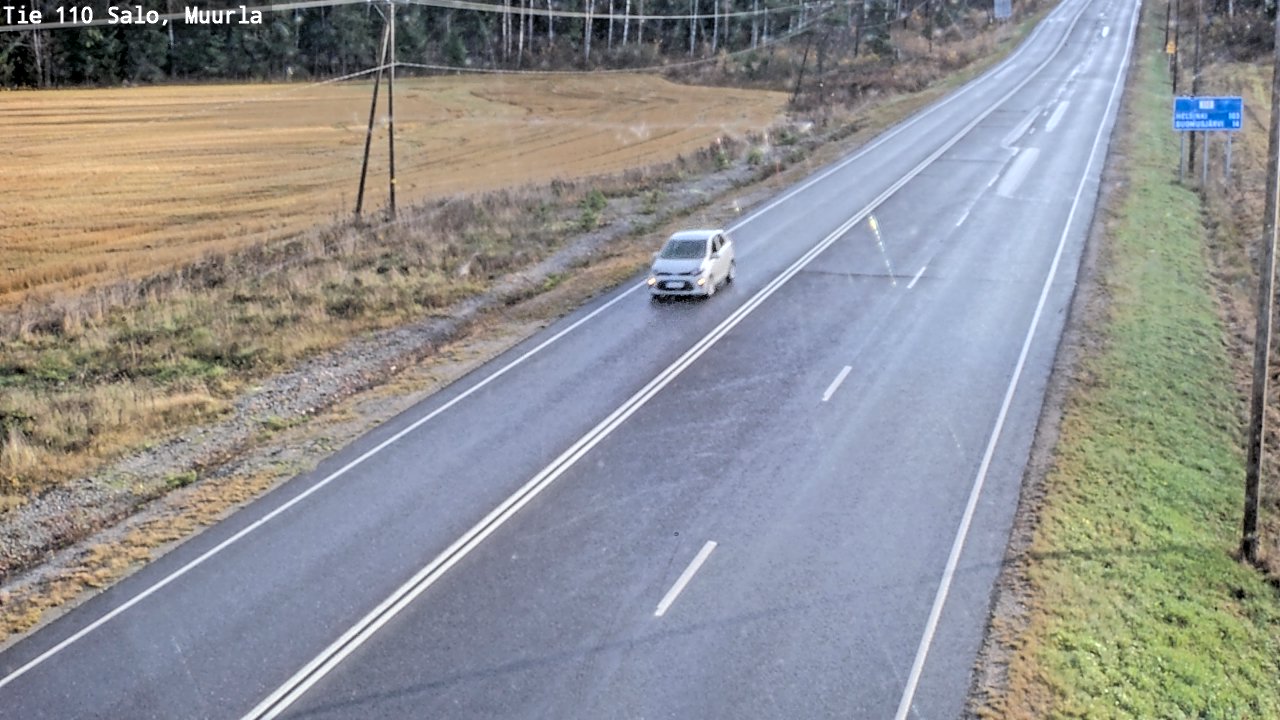 Kelikamerat Kuva Tie 110 Salo, Muurla, Salo, Varsinais-Suomi