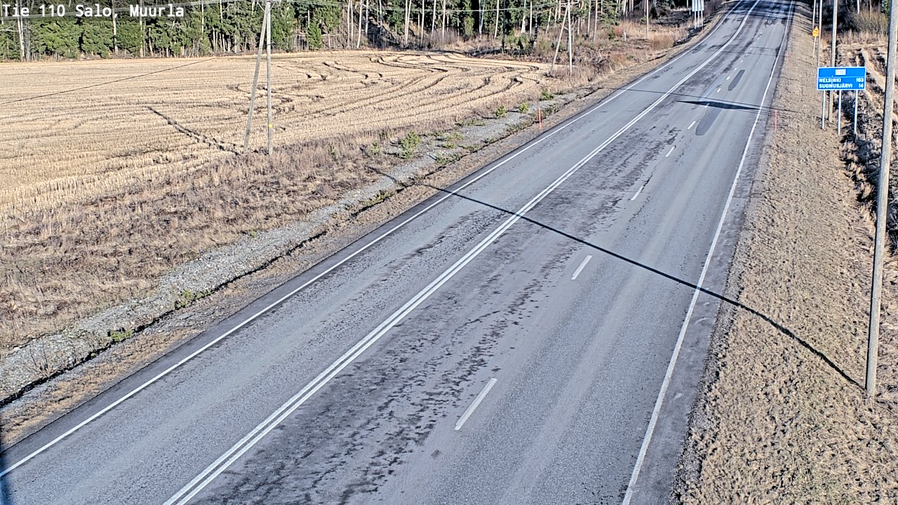 Kelikamerat Kuva Tie 110 Salo, Muurla, Salo, Varsinais-Suomi