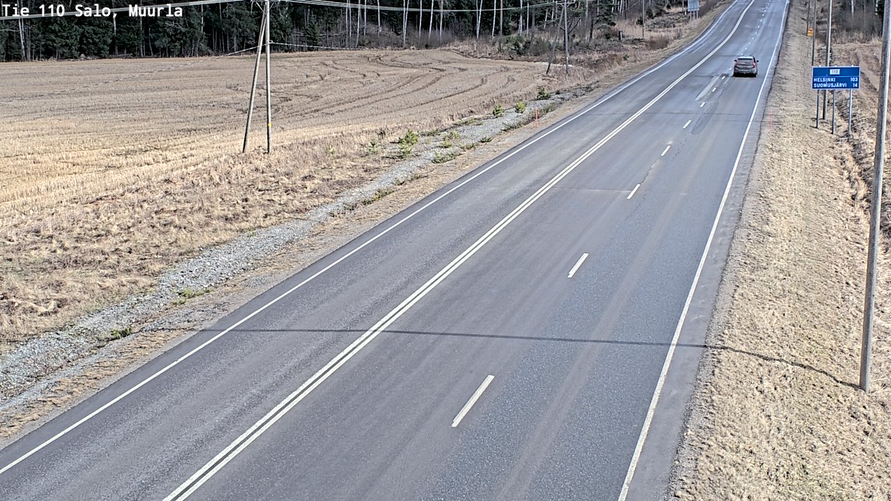 Kelikamerat Kuva Tie 110 Salo, Muurla, Salo, Varsinais-Suomi
