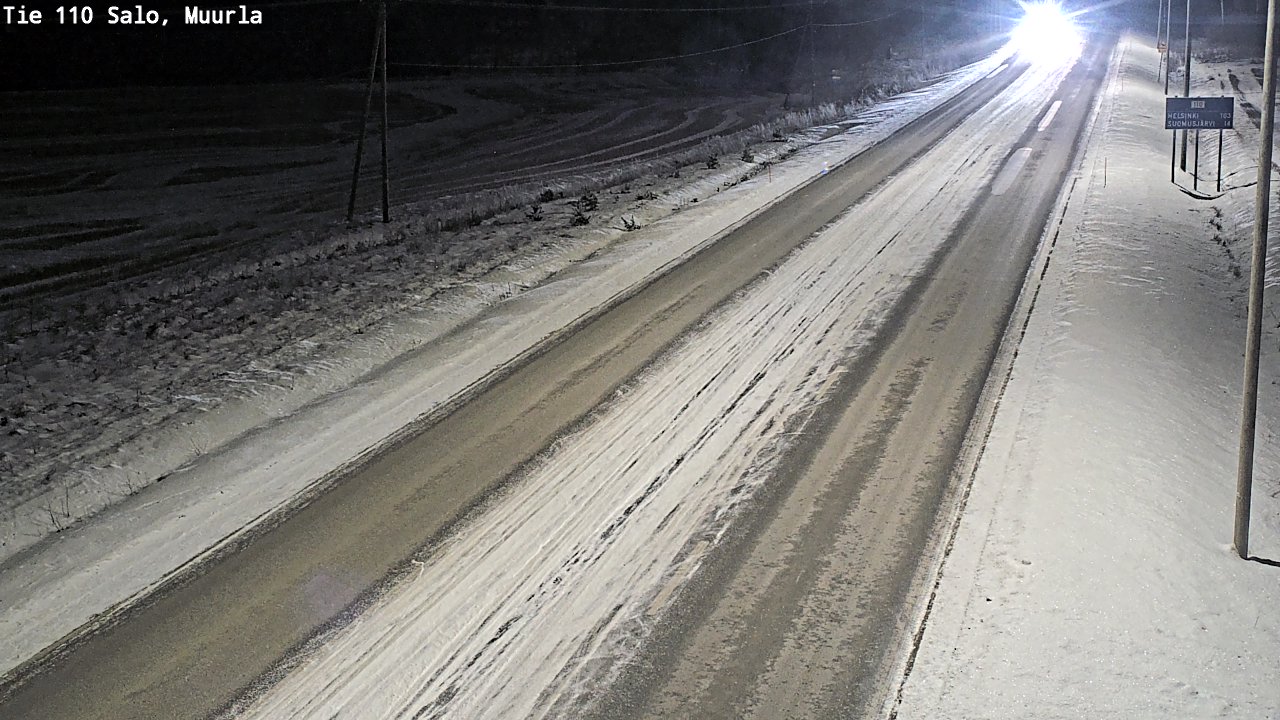 Kelikamerat Kuva Tie 110 Salo, Muurla, Salo, Varsinais-Suomi