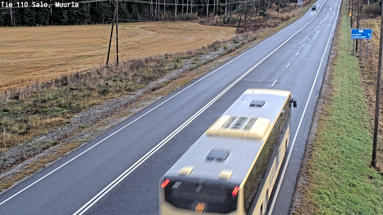 Kelikamerat Kuva Tie 110 Salo, Muurla, Salo, Varsinais-Suomi