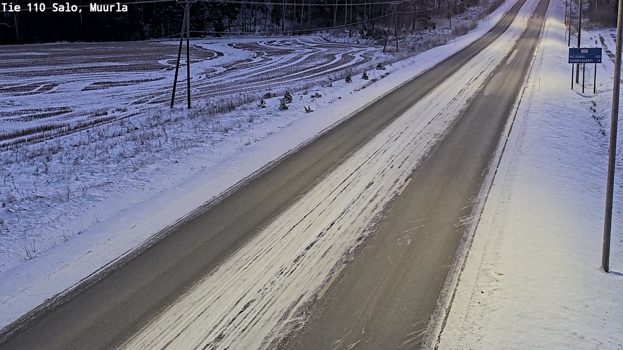 Kelikamerat Kuva Tie 110 Salo, Muurla, Salo, Varsinais-Suomi