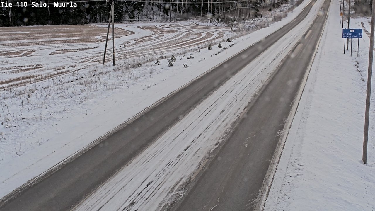 Kelikamerat Kuva Tie 110 Salo, Muurla, Salo, Varsinais-Suomi