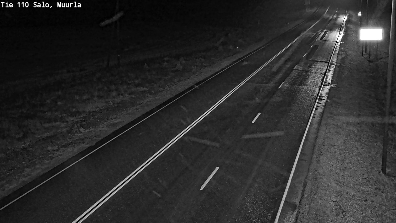 Weather Camera Image Väg 110 Salo, Muurla, Salo, Varsinais-Suomi