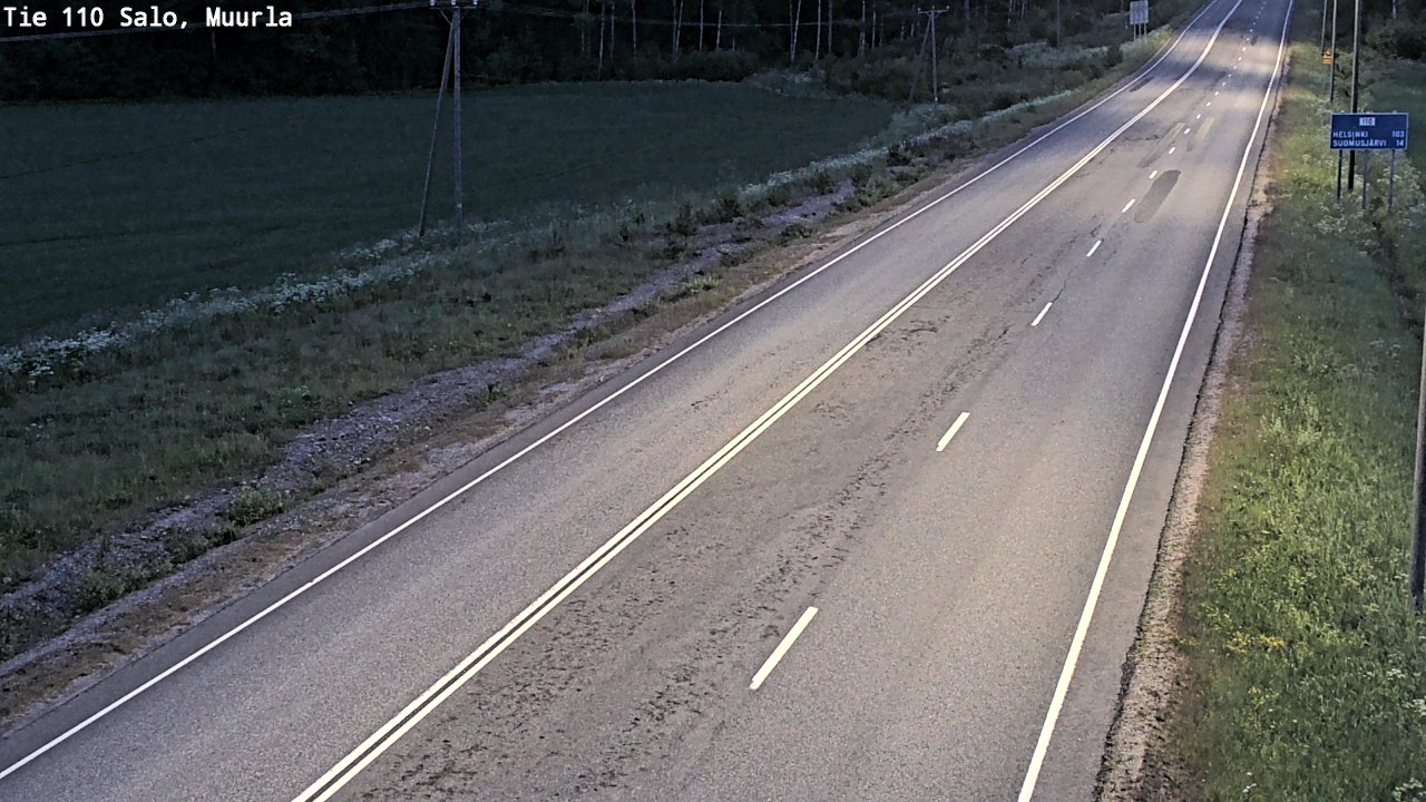 Kelikamerat Kuva Tie 110 Salo, Muurla, Salo, Varsinais-Suomi