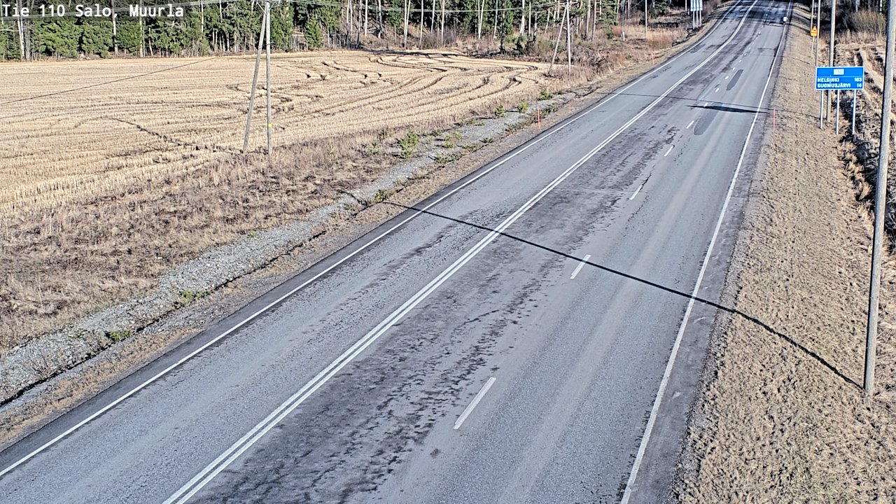 Kelikamerat Kuva Tie 110 Salo, Muurla, Salo, Varsinais-Suomi