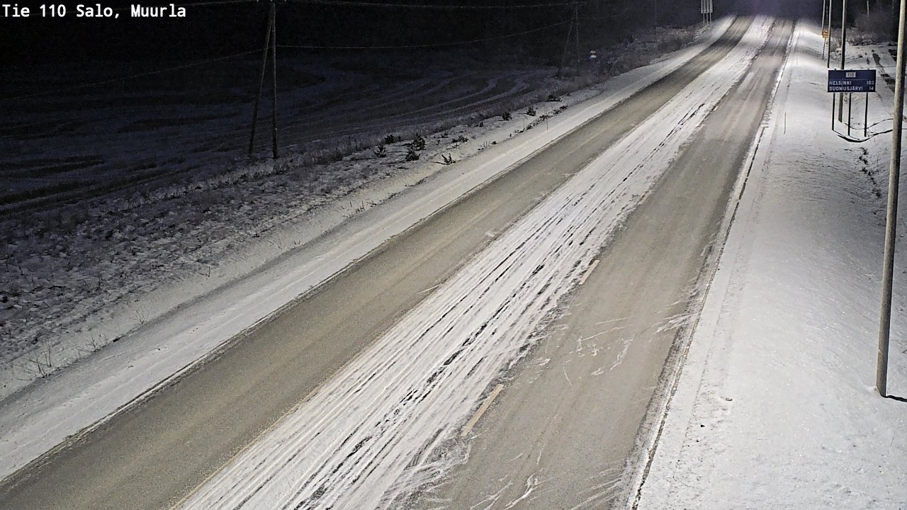 Kelikamerat Kuva Tie 110 Salo, Muurla, Salo, Varsinais-Suomi