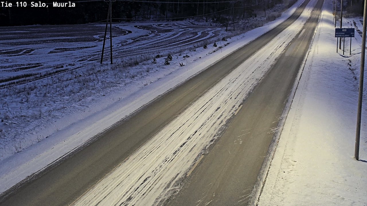 Kelikamerat Kuva Tie 110 Salo, Muurla, Salo, Varsinais-Suomi