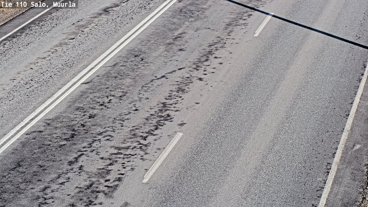 Weather Camera Image Road 110 Salo, Muurla, Salo, Varsinais-Suomi