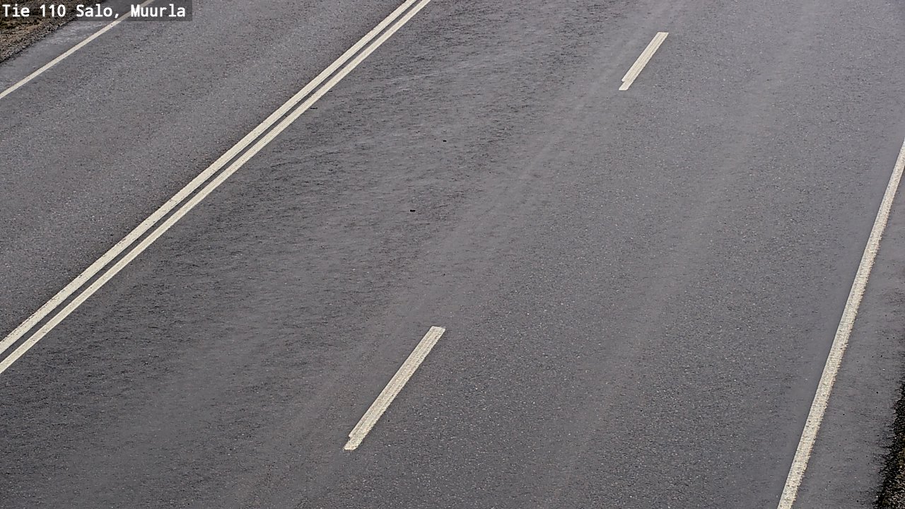 Weather Camera Image Väg 110 Salo, Muurla, Salo, Varsinais-Suomi