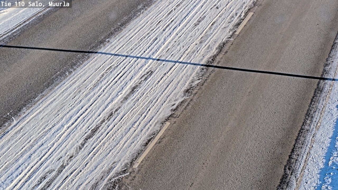 Weather Camera Image Väg 110 Salo, Muurla, Salo, Varsinais-Suomi