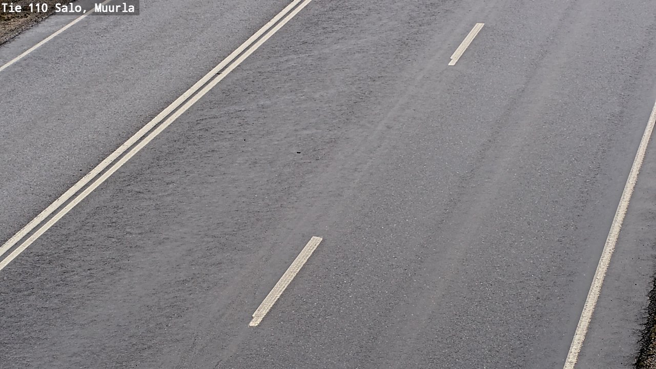 Weather Camera Image Väg 110 Salo, Muurla, Salo, Varsinais-Suomi