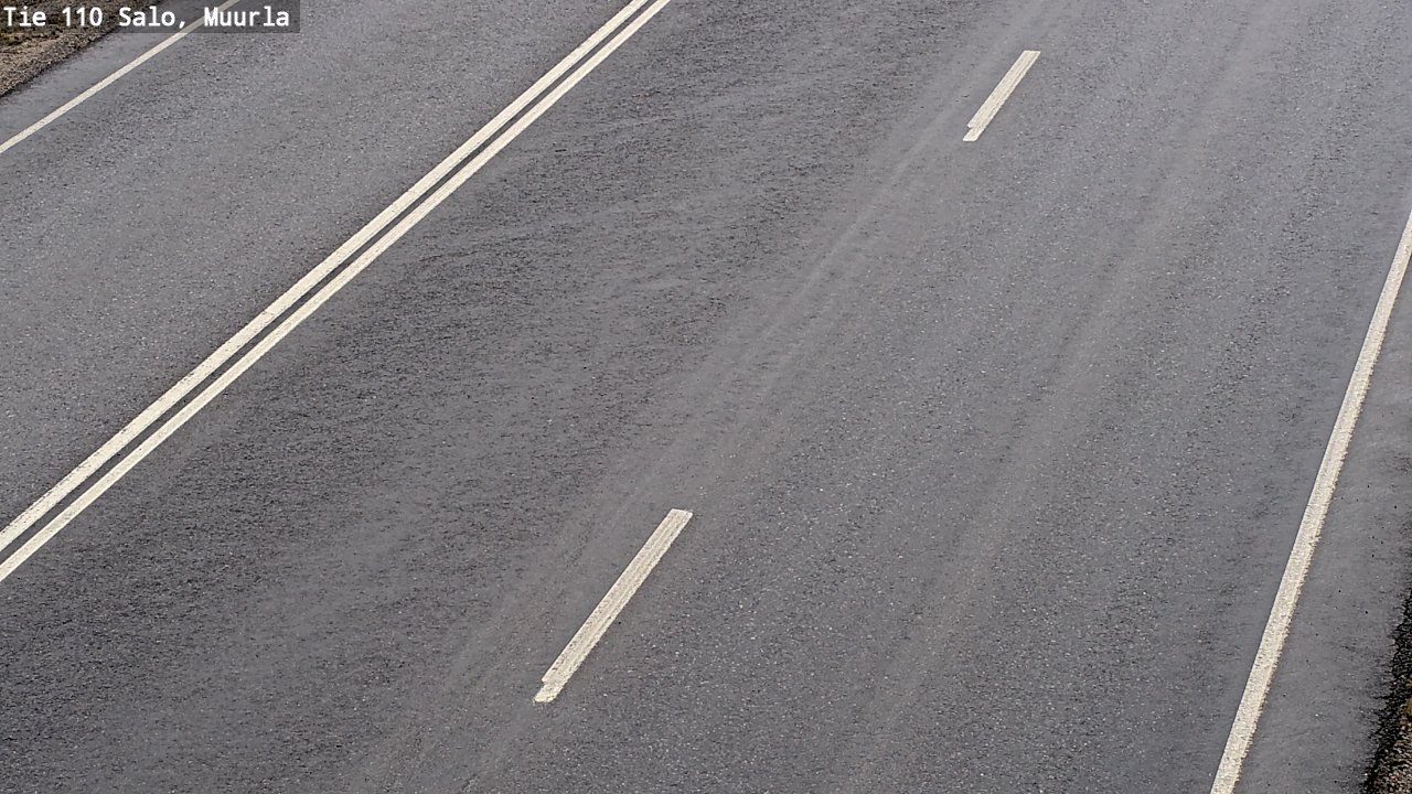 Weather Camera Image Väg 110 Salo, Muurla, Salo, Varsinais-Suomi