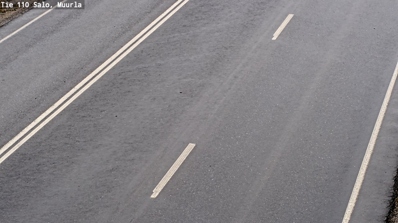 Weather Camera Image Väg 110 Salo, Muurla, Salo, Varsinais-Suomi