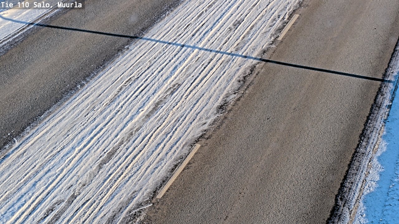 Weather Camera Image Road 110 Salo, Muurla, Salo, Varsinais-Suomi