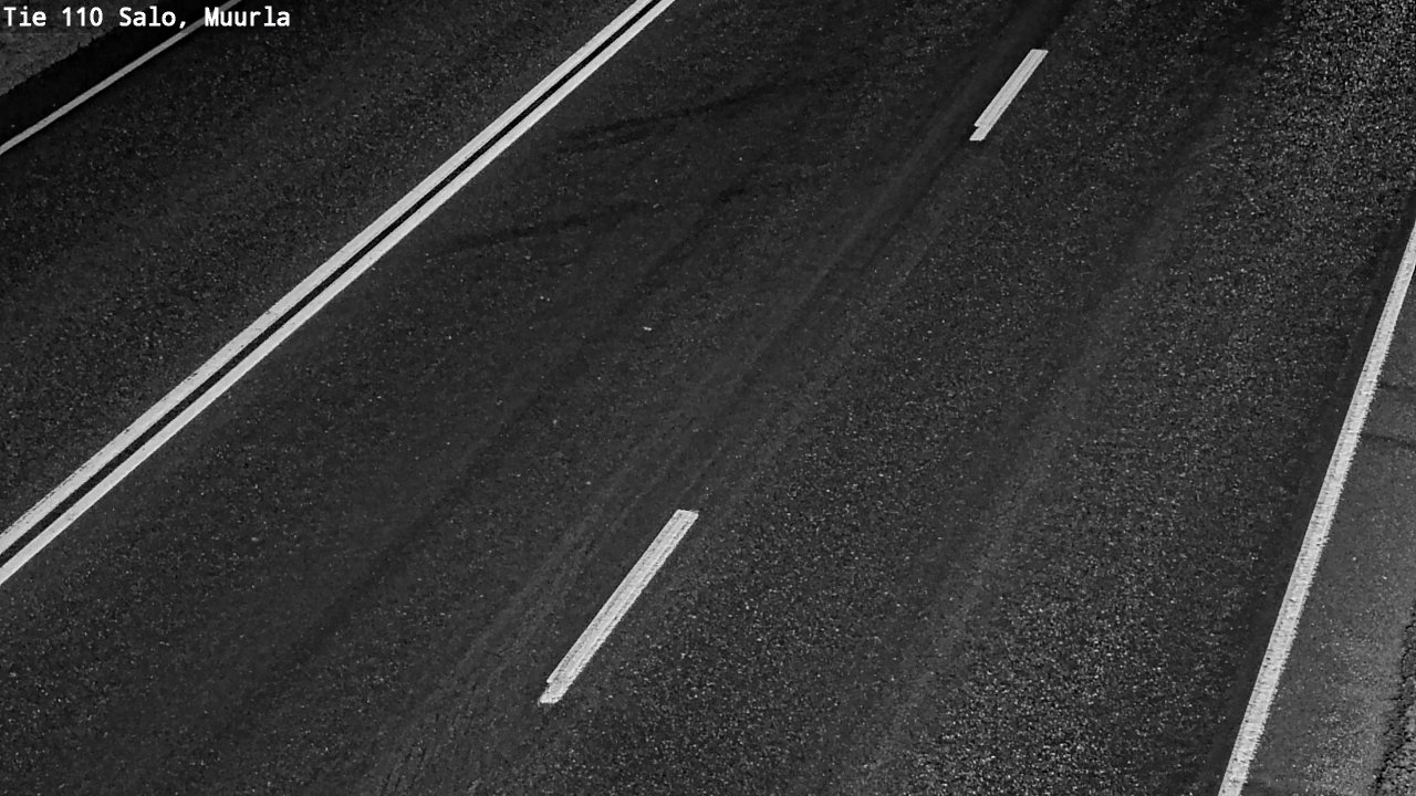 Weather Camera Image Väg 110 Salo, Muurla, Salo, Varsinais-Suomi