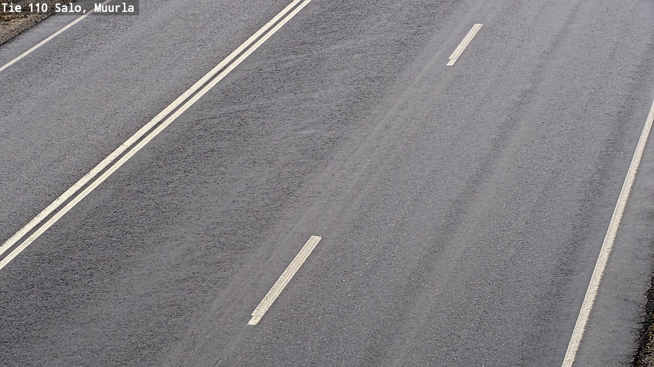 Weather Camera Image Väg 110 Salo, Muurla, Salo, Varsinais-Suomi