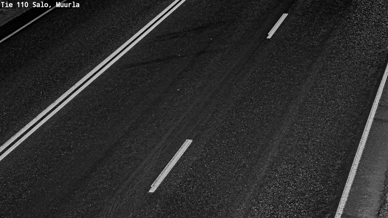 Weather Camera Image Väg 110 Salo, Muurla, Salo, Varsinais-Suomi