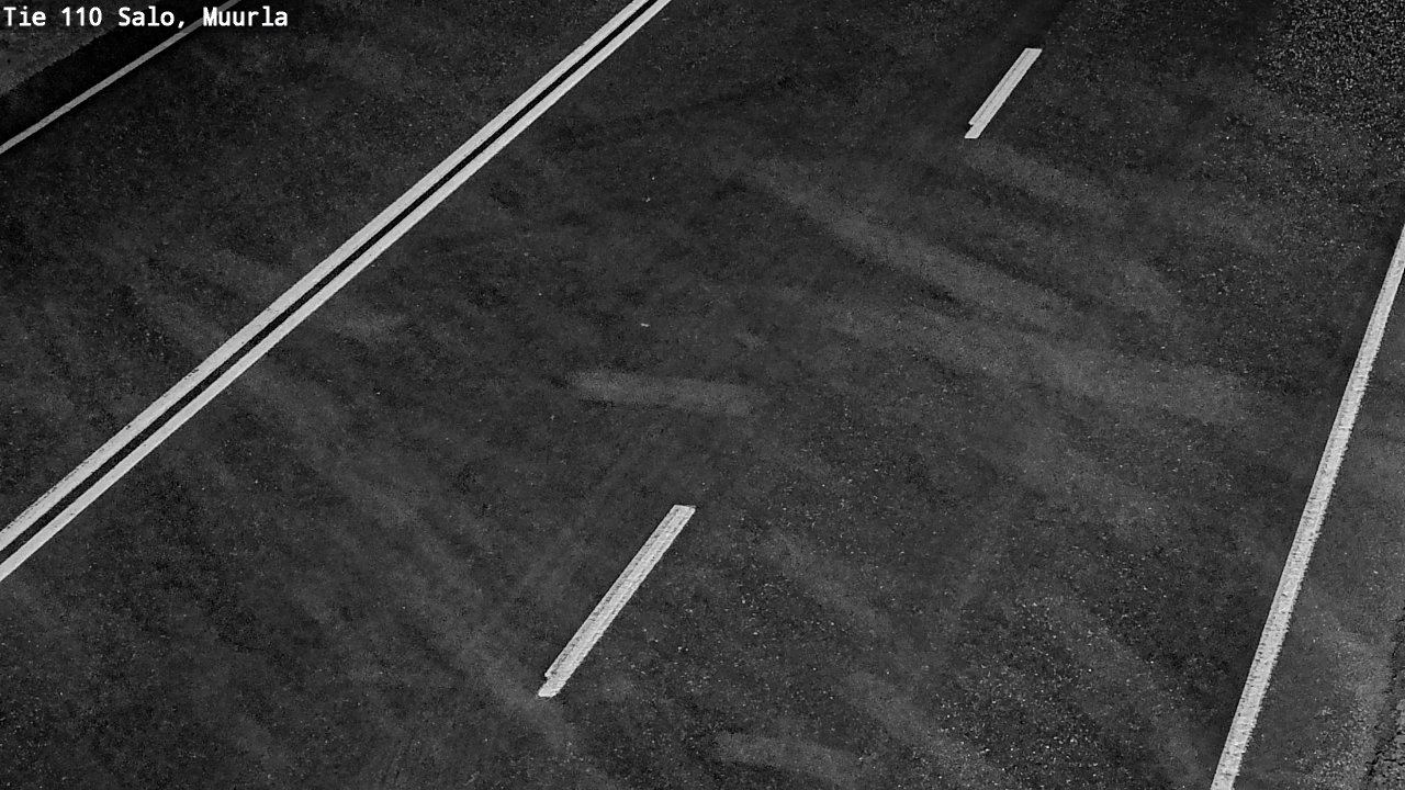 Weather Camera Image Väg 110 Salo, Muurla, Salo, Varsinais-Suomi