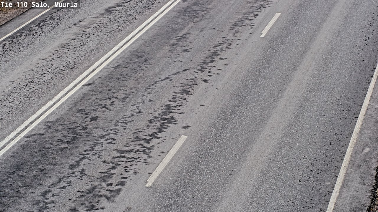 Weather Camera Image Road 110 Salo, Muurla, Salo, Varsinais-Suomi