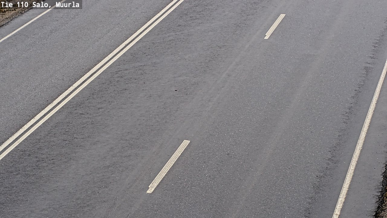 Weather Camera Image Väg 110 Salo, Muurla, Salo, Varsinais-Suomi