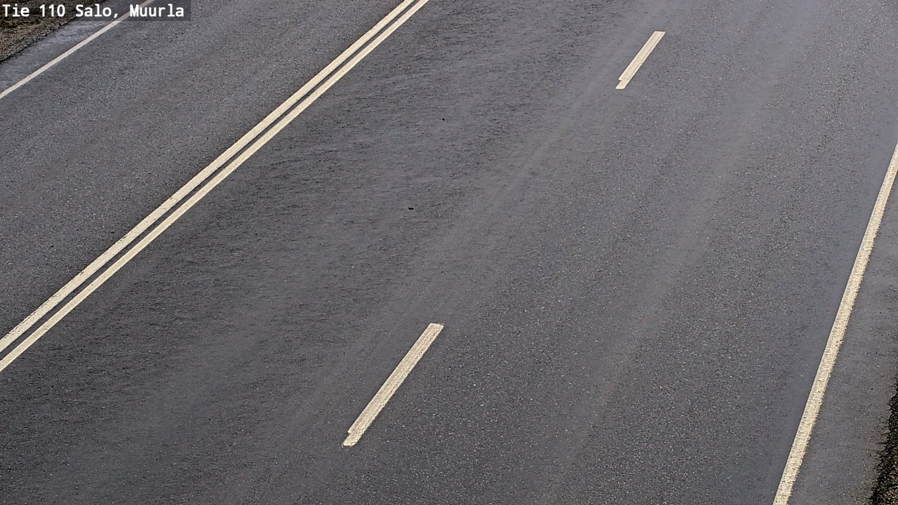 Weather Camera Image Väg 110 Salo, Muurla, Salo, Varsinais-Suomi