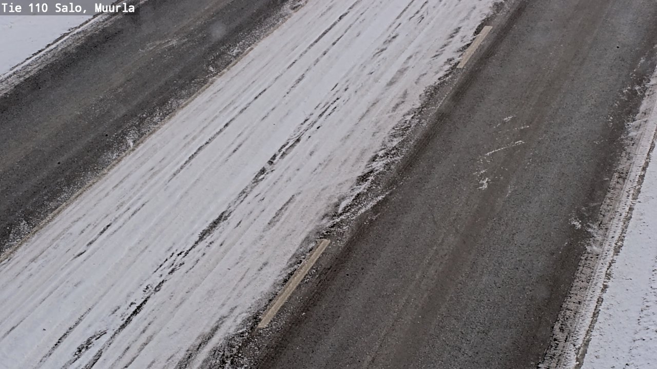 Weather Camera Image Road 110 Salo, Muurla, Salo, Varsinais-Suomi