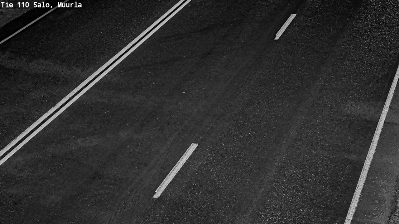 Weather Camera Image Väg 110 Salo, Muurla, Salo, Varsinais-Suomi