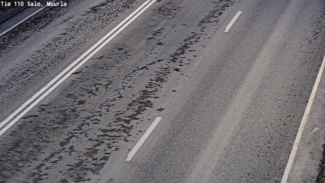 Weather Camera Image Road 110 Salo, Muurla, Salo, Varsinais-Suomi