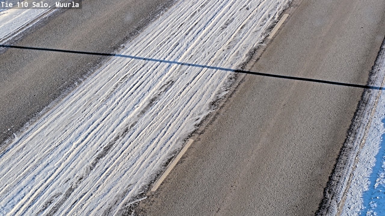 Weather Camera Image Väg 110 Salo, Muurla, Salo, Varsinais-Suomi