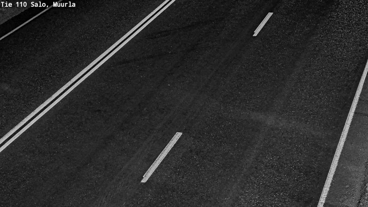 Weather Camera Image Väg 110 Salo, Muurla, Salo, Varsinais-Suomi