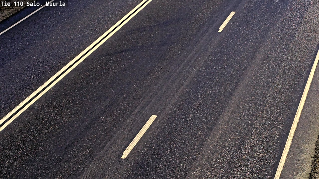 Weather Camera Image Väg 110 Salo, Muurla, Salo, Varsinais-Suomi