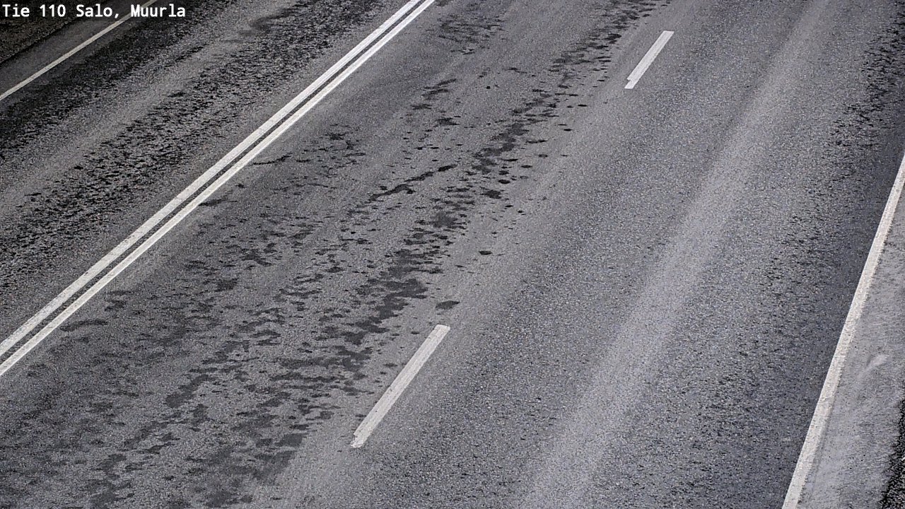 Weather Camera Image Väg 110 Salo, Muurla, Salo, Varsinais-Suomi