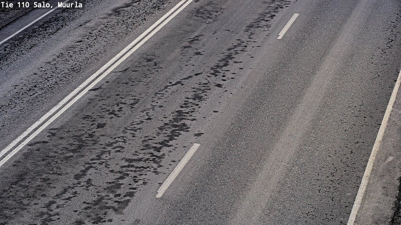 Weather Camera Image Road 110 Salo, Muurla, Salo, Varsinais-Suomi
