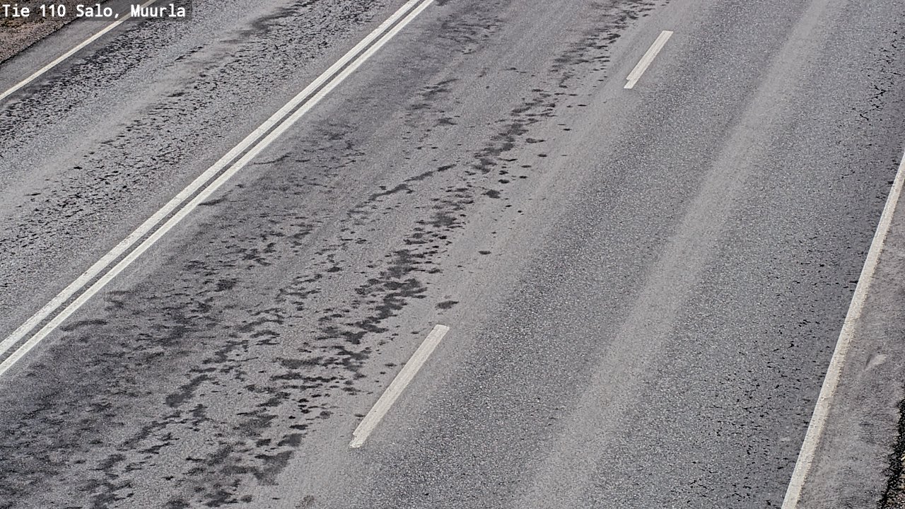 Weather Camera Image Road 110 Salo, Muurla, Salo, Varsinais-Suomi