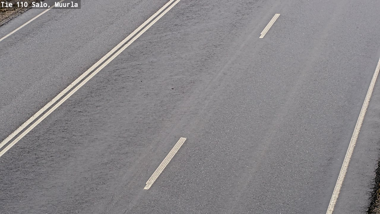 Weather Camera Image Väg 110 Salo, Muurla, Salo, Varsinais-Suomi