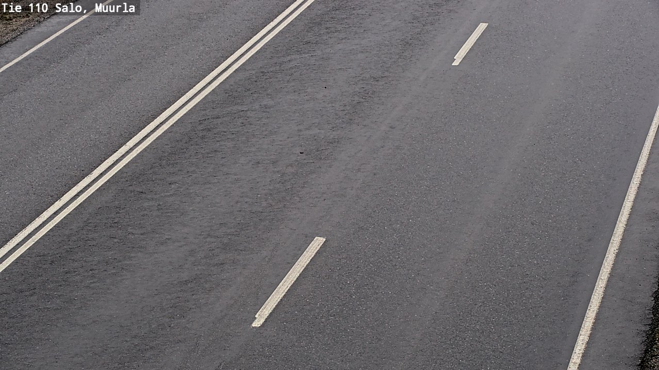 Weather Camera Image Väg 110 Salo, Muurla, Salo, Varsinais-Suomi