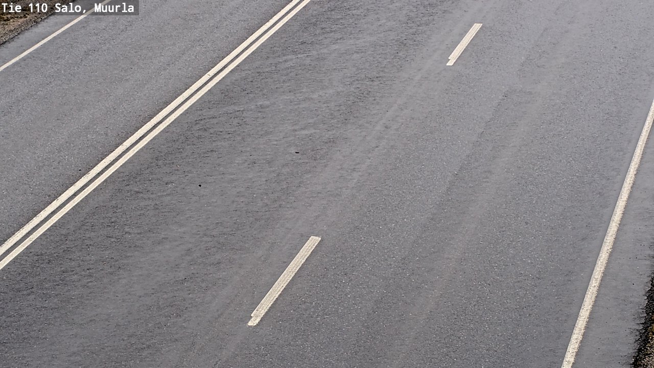 Weather Camera Image Väg 110 Salo, Muurla, Salo, Varsinais-Suomi